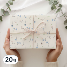 인디케이 프로방스 포장지, 혼합색상, 20개