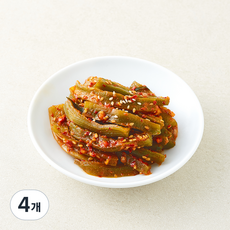 반찬천국 궁채무침, 200g, 4개