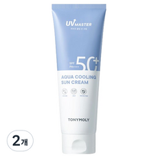 토니모리 유브이 마스터 아쿠아 쿨링 선크림 SPF50+ PA++++, 2개, 150ml
