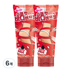 미스사사 슈퍼 핫 바디 버프 젤, 150ml, 6개