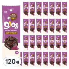 강아지 오예 간식, 120개, 20g