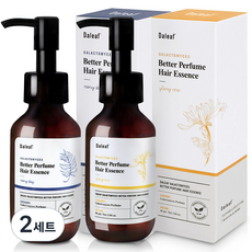Daleaf Galactomyces Vera Perfume 護髮精華套組 雨天 90ml + 依蘭玫瑰 90ml, 2套