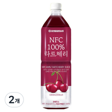 참앤들황토농원 NFC착즙 타트체리 주스, 1L, 2개 1L, 2개