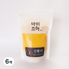 바비조아 강황미, 500g, 6개