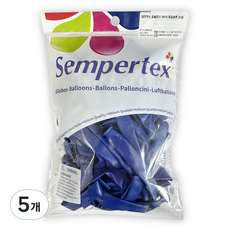 셈퍼텍스 요술풍선 360S 30p, 로얄블루, 5개