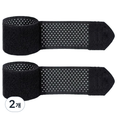 加巴蘭 輕薄透氣運動護腕 2入, 2個, 黑色