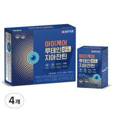 일양약품 아이케어 루테인지아잔틴 15g, 4개, 30정