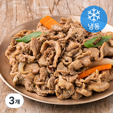 이동갈비 돼지불백 (냉동), 1kg, 3개