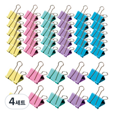 WHASHIN 長尾夾 大 30p + 特大 10p, 4套