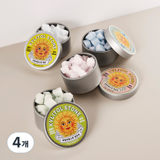 자일리톨스톤 사탕 오리지널, 70g, 4개