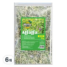 아쿠아플러스 헬로 알파파, 2kg, 6개