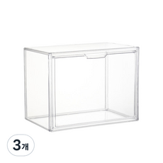 comet 多功能透明展示櫃, 透明, 3個