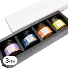 마맘 과일 딸기잼 100g + 무화과잼 100g + 블루베리잼 100g + 애플망고잼 100g, 400g, 3세트