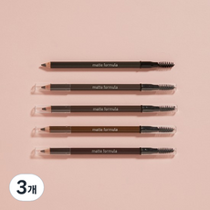 에뛰드 매트포뮬라 아이브로우 펜슬 1.4g, 03 다크 브라운, 3개