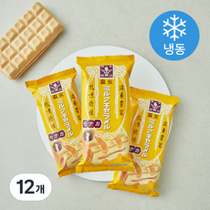 모리나가 밀크카라멜 모나카 아이스크림 (냉동), 97g, 12개, 1개입