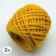 All That Weaving彩色鬆散毛線一捆線 120股, 向日葵, 75m