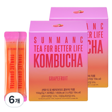 선망 콤부차 자몽맛, 5g, 30개입, 6개