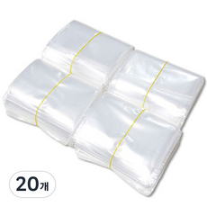 그린비닐 LDPE 지퍼백 8cm x 10cm, 400개입, 5개