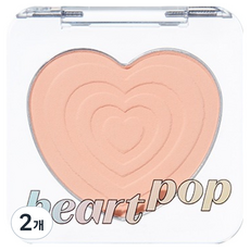 ETUDE Heart Pop 腮紅 4g, 牛奶蜜漬, 2個