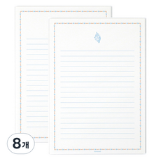 PAPERIAN 니어앤디어 A5筆記本, 60張, 海螺, 8個