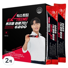 익스트림 트리플 아르기닌 6200, 600ml, 2개