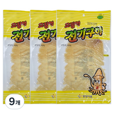 한양식품 주식회사 오징어 전기구이, 50g, 9개