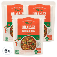 한끼통살 실온 마녀스프 토마토 & 비프, 300g, 6개