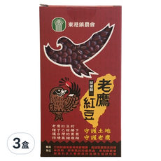 東港鎮農會 老鷹紅豆, 600g, 3盒
