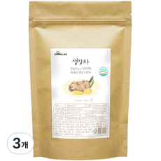 참랩 생강차 국내산 100 생분해성 삼각티백 건강차 30g, 1g, 30개입, 3개