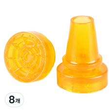 Dr.Pellis J 拐杖/手杖 替換橡膠腳套 22mm, C黃色, 8個