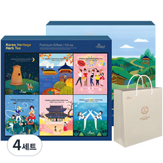 Areumdre 韓國傳統茶禮盒, 6種, 4套