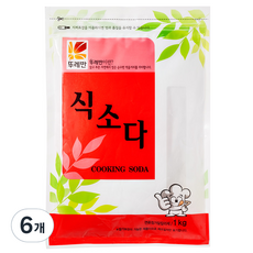 tureban 食用蘇打, 1kg, 6個