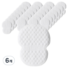 헬씨샵 겨드랑이 땀 흡수 패치 12.2 x 9 cm 10p, 6개