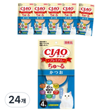 챠오츄르 고양이 프리미엄 짜먹는 간식 4p