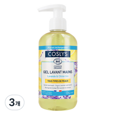 코슬리스 핸드워시 레몬라벤더, 300ml, 3개