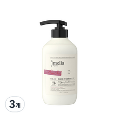 J Mela in France 標誌性玫瑰絨面革頭髮護理, 3個, 500ml