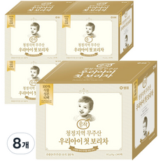 Sunjak 純作 孩童大麥茶包, 8g, 24個, 8盒