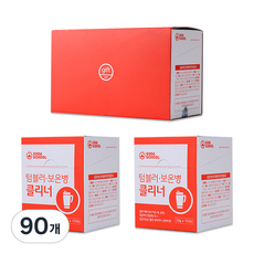 SODA SCHOOL 隨行杯保溫瓶清潔劑禮盒組, 10g, 90個