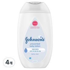 Johnson's 嬌生 嬰兒乳液 白色, 100ml, 4個
