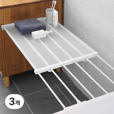 H리빙 원하는대로 설치하는 무타공 선반 23~30cm, 화이트, 3개