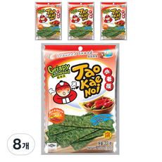 타오케노이 크리스피 김스낵 핫스파이시, 32g, 8개