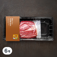 합천황토한우 1+등급 사태 국거리용 덩어리 (냉장), 300g, 6개