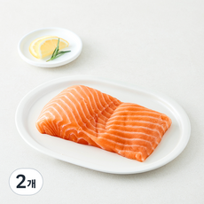 바른씨 딥스킨 생연어 필렛 (냉장), 2개, 300g