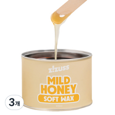 지저쓰 마일드허니 소프트왁스, 400ml, 3개