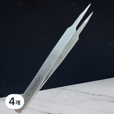 BESTIR 鷹之印 多用途精密鑷子 120mm BST-03532, 4個