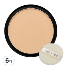 Louis Karen HD Pact 補充裝 30g, 21 Nude Beige, 6個