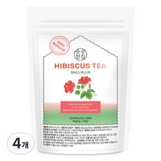 순수한집 히비스커스 삼각티백, 2g, 20개입, 4개