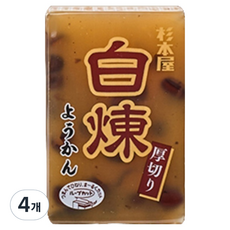 SUGIMOTOYA SEIKA 杉本屋 白羊羹, 4個, 150g