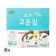 OrganicStory 유기 고운김 10p, 15g, 6개