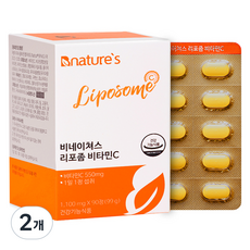 비네이쳐스 리포좀 비타민C 99g, 2개, 90정